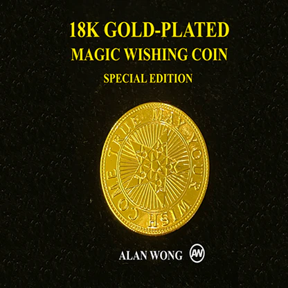 18K Gold Plated Magic Wishing Coin