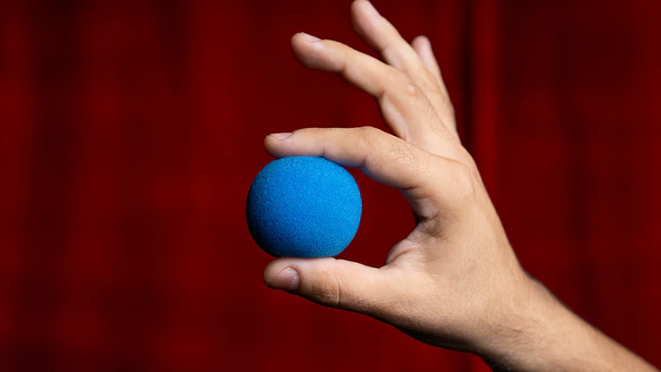 Balles Mousse BLEU - Pack de 4 (Magic Sponge Balls) - Image 11