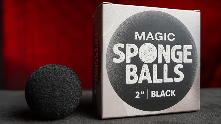 Balles Mousse NOIRES - Pack de 4 (Magic Sponge Balls) - Image 10