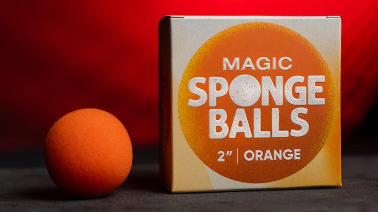 Balles Mousse ORANGE - Pack de 4 (Magic Sponge Balls) - Image 10