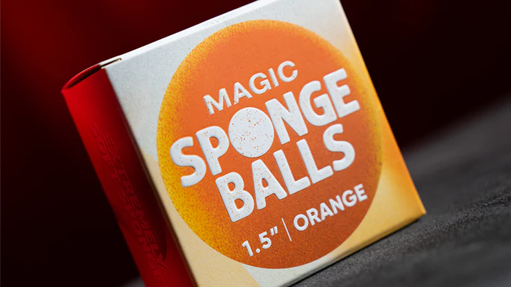 Balles Mousse ORANGE - Pack de 4 (Magic Sponge Balls) - Image 6