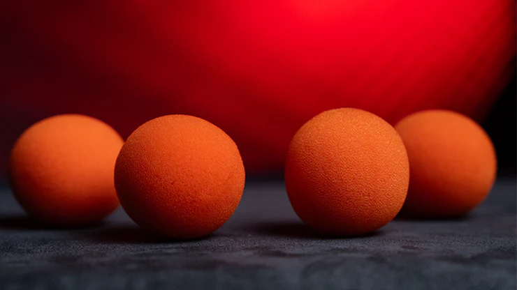 Balles Mousse ORANGE - Pack de 4 (Magic Sponge Balls) - Image 8