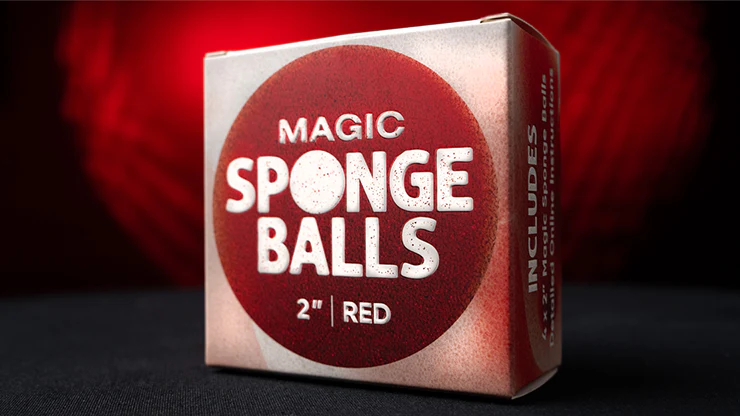 Balles Mousse ROUGE - Pack de 4 (Magic Sponge Balls) - Image 10