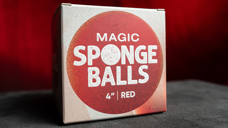 Balles Mousse ROUGE - Pack de 4 (Magic Sponge Balls) - Image 18
