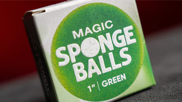 Balles Mousse VERT - Pack de 4 (Magic Sponge Balls) - Image 5