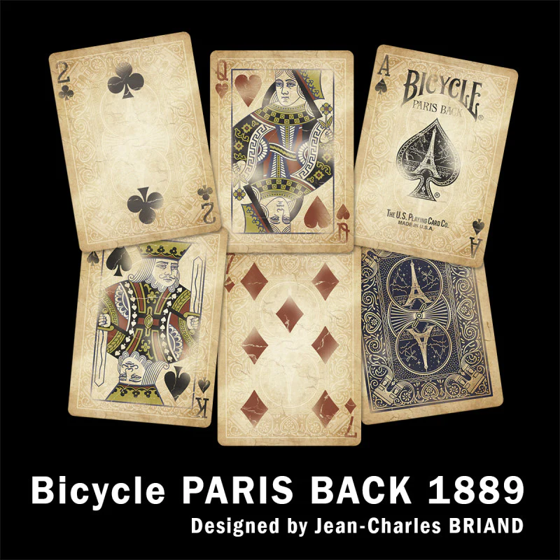 Bicycle Paris Back 1889 Bleu - Édition 2025 - Image 5