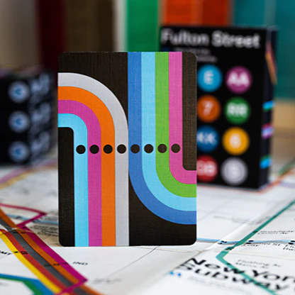 Black Edition Fulton Street MTA (1972 Vignelli Map Edition) - Image 5