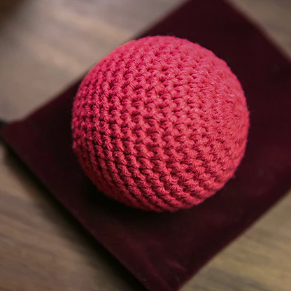 Charge Finale Balle Crochetée Rouge