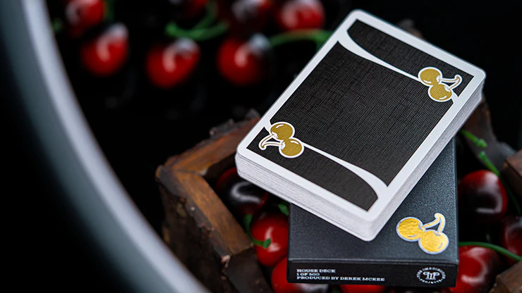 Cherry Casino House Deck (Monte Carlo Black and Gold) - Luxe - Image 2