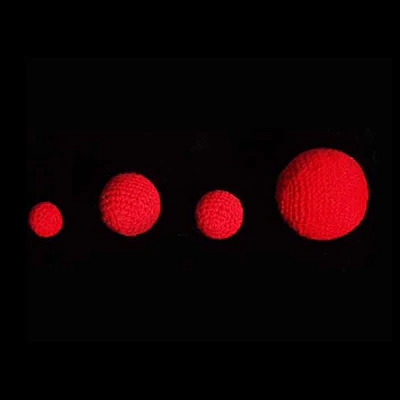 Crochet Balls (Rouge) - 0,75 inch