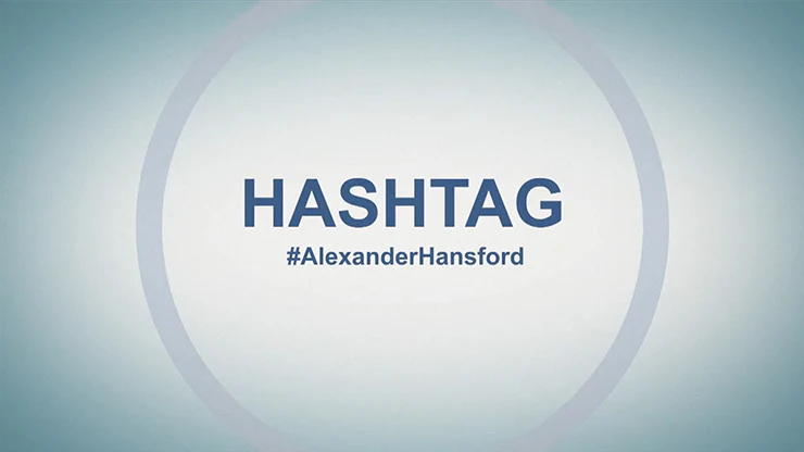 Hashtag by Alex Hansford video DOWNLOAD
