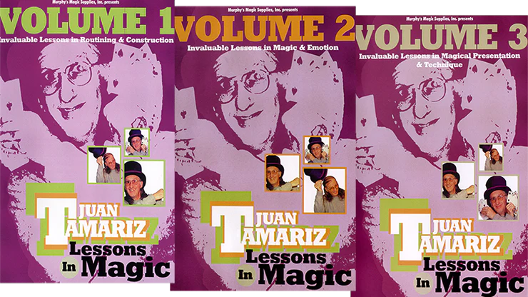 3 Vol. Combo Juan Tamariz Lessons in Magic video DOWNLOAD