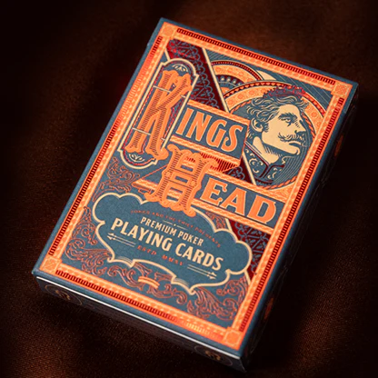King's Head (Blue & Red)