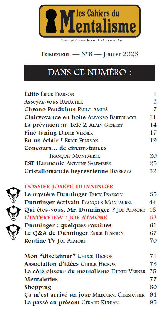 Les Cahiers Du Mentalisme - Numéro 8 - Image 7
