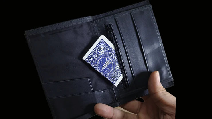 Mini Bombshell Wallet (Black Smooth) - Image 3