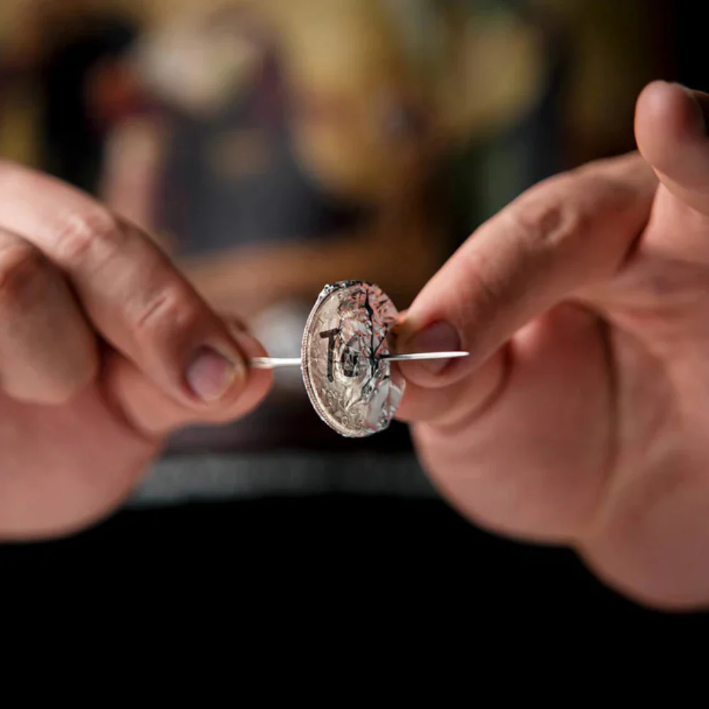 Needle Thru Coin - Image 4