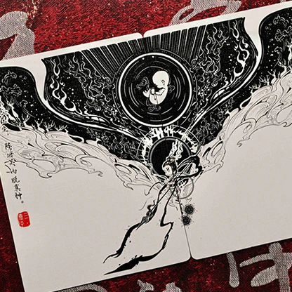 Nezha playing Cards (Fine Brushwork Edition) - Image 2