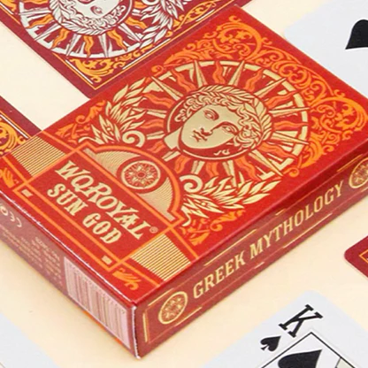 Sun God Greek Mythology Themed - Red Edition