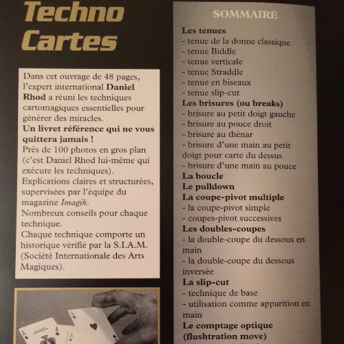 Techno Cartes - Volume 1 - Image 3