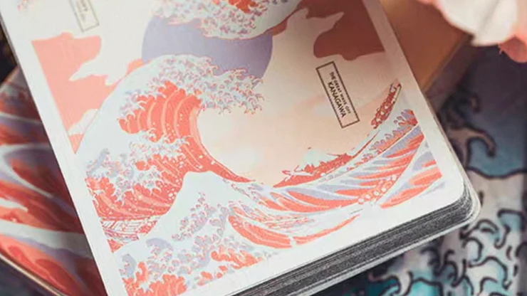 The Great Wave off Kanagawa V3 (Autumn Maple - Peachy Pink) - Image 5